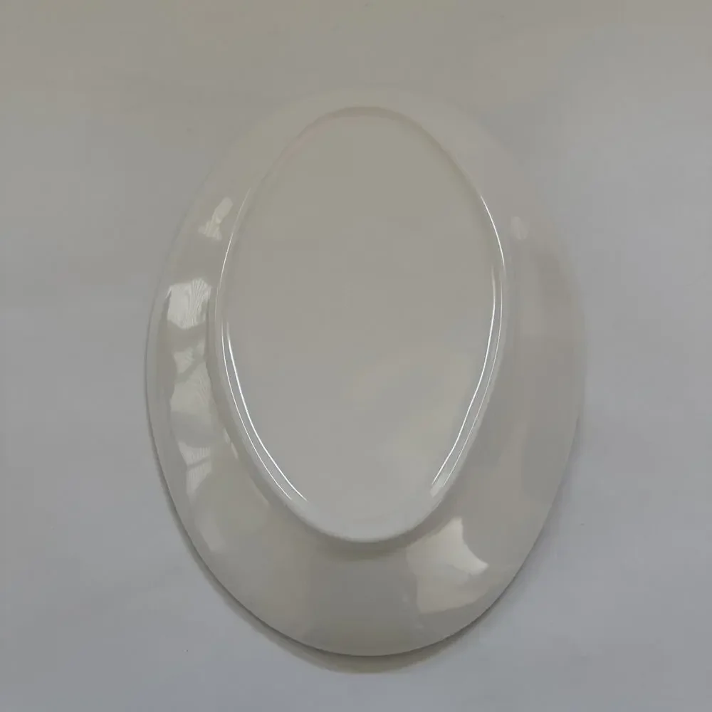 Crate and Barrel Oval Serving Platter Summer Beachy Abstract‎
